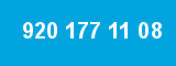 920 177 11 08 920 177 11 08